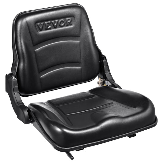 VEVOR Universal Forklift Seat, Fold Down Tractor Seat with - Premium Tractor Seat from VEVOR - Just $153.99! Shop now at Rapidvehicles