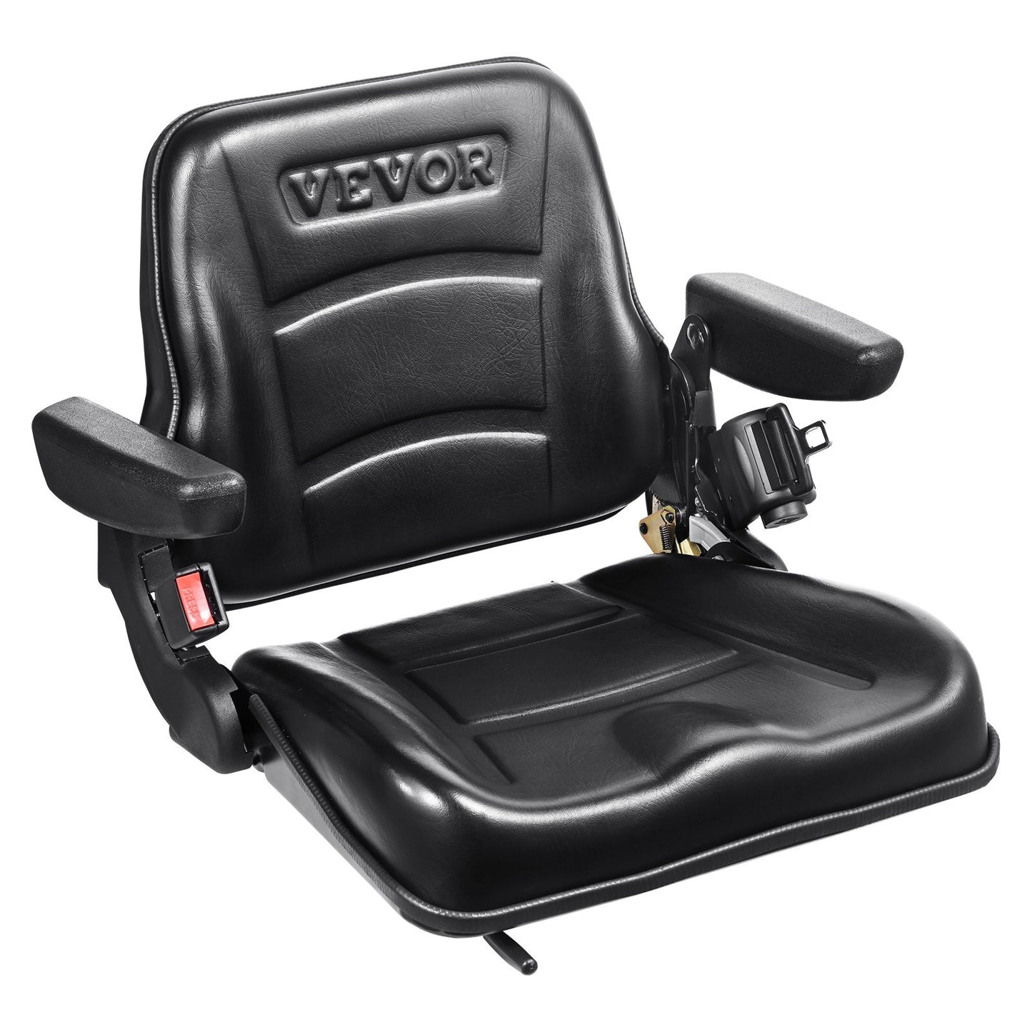 VEVOR Universal Forklift Seat, Fold Down Tractor Seat with - Premium Tractor Seat from VEVOR - Just $159.32! Shop now at Rapidvehicles