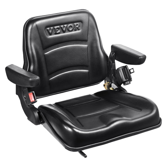 VEVOR Universal Forklift Seat, Fold Down Tractor Seat with - Premium Tractor Seat from VEVOR - Just $191.99! Shop now at Rapidvehicles