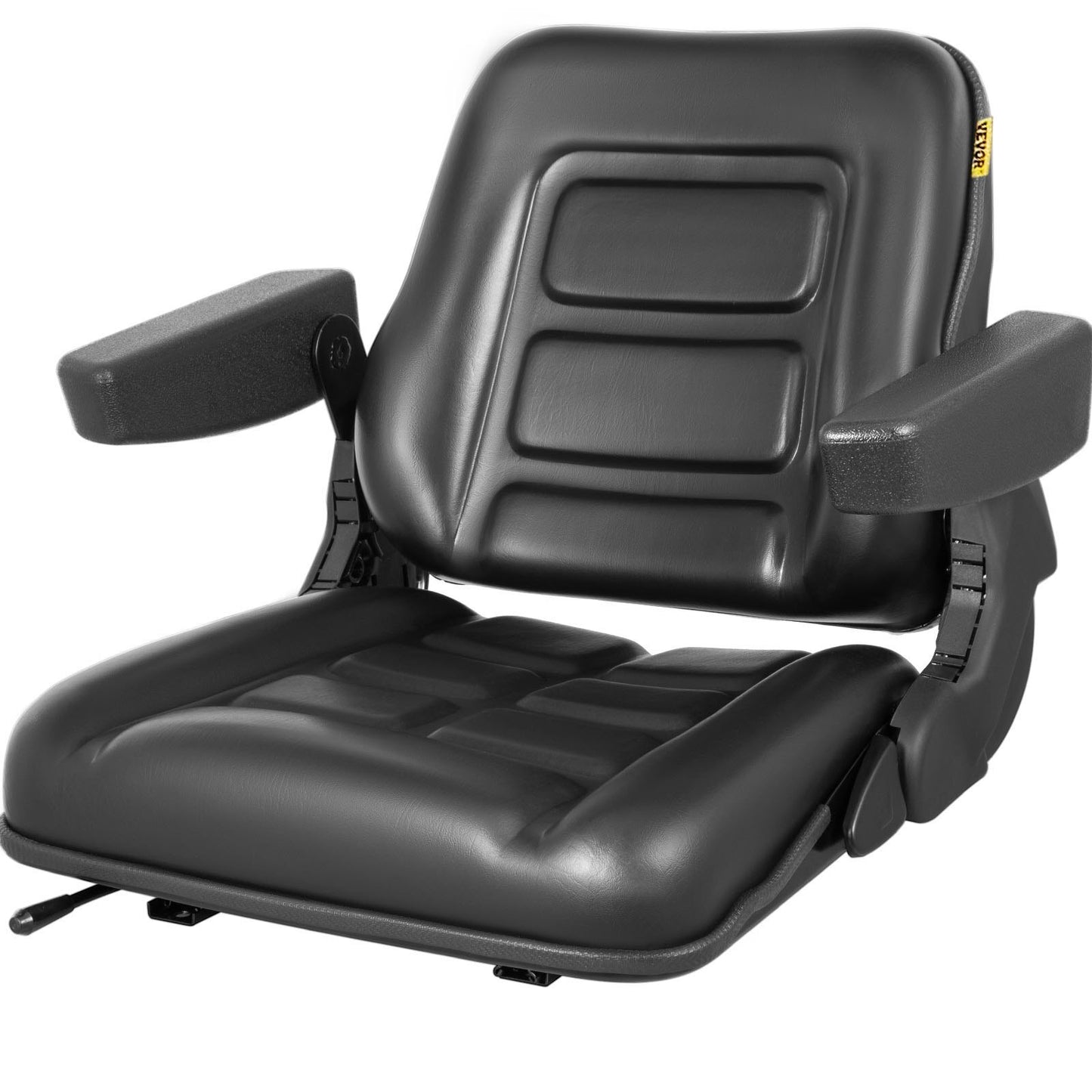 VEVOR Universal Forklift Seat Black PVC Tractor Seat, 6"/150MM - Premium Tractor Seat from VEVOR - Just $179.06! Shop now at Rapidvehicles