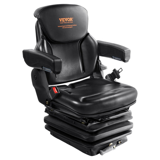 VEVOR Universal Tractor seat Suspension, Fold Down Forklift Seat - Premium Tractor Seat from VEVOR - Just $394.99! Shop now at Rapidvehicles