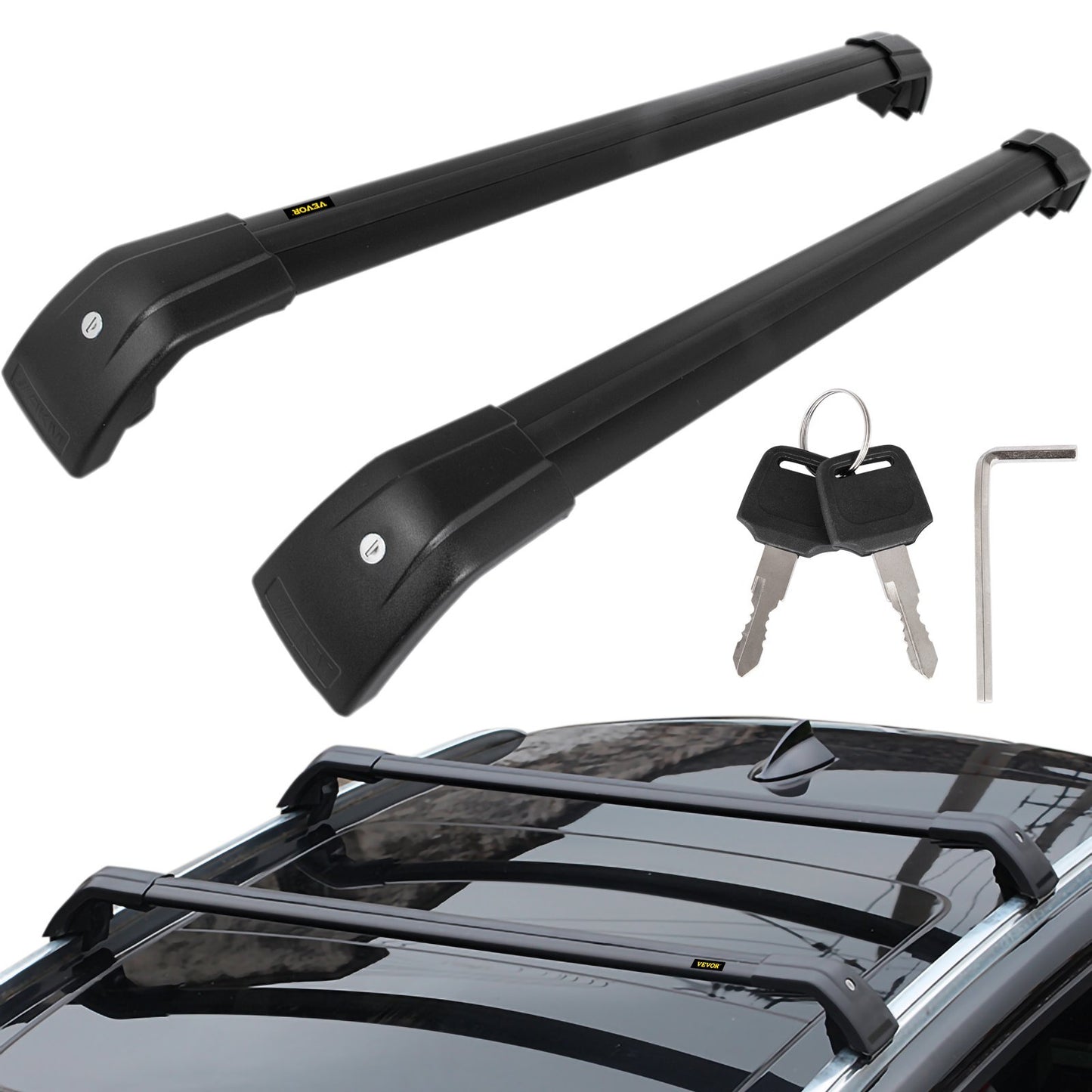 VEVOR Cross Bar Roof Racks for Hyundai Tucson 2016 2017 2018 2019 - Premium Roof Rack Cross Bars from VEVOR - Just $76.84! Shop now at Rapidvehicles