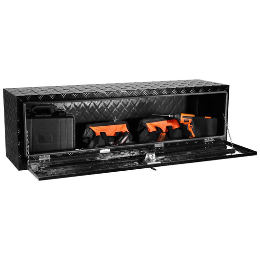 VEVOR Underbody Aluminum Truck Tool Box 60" x 17" x 18" Trailer RV Tool Storage - Premium Truck Tool Boxes from VEVOR - Just $621.80! Shop now at Rapidvehicles