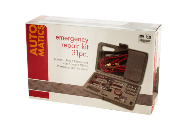 Auto Emergency Repair Kit ( Case of 1 ) - Premium Auto Care & Maintenance from Rapidvehicles - Just $34.99! Shop now at Rapidvehicles