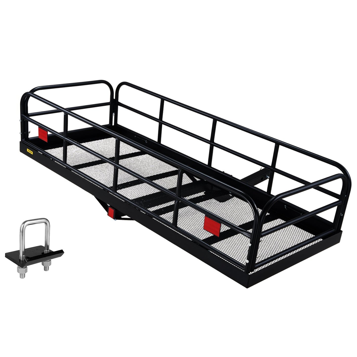 VEVOR Hitch Cargo Carrier, 60 x 24 x 14 in Folding Trailer Hitch - Premium Cargo Carrier from VEVOR - Just $207.26! Shop now at Rapidvehicles