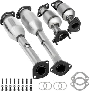 VEVOR Exhaust Manifold 05-11 Nissan Frontier Exhaust Manifold Bolts Gasket Combination 4.0L OEM Quality High Flow Catalytic Converter for 2005-2011 Nissan Frontier/Xterra/Pathfinder(EPA Compliant) - Premium Catalytic Converter from VEVOR - Just $348.39! Shop now at Rapidvehicles