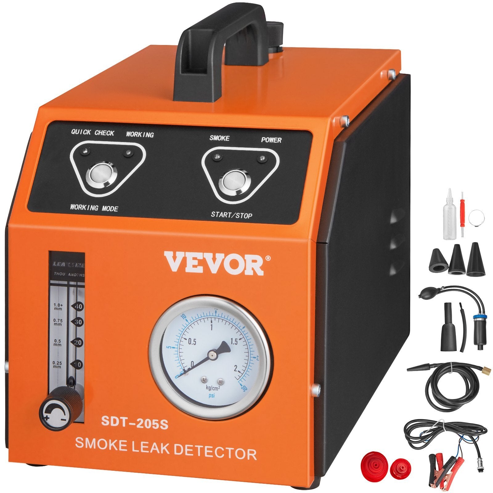 VEVOR Automotive Smoke Leak Detector Smoke Machine Tester EVAP Fuel Pipe System - Premium Fuel Leak Detector from VEVOR - Just $186.99! Shop now at Rapidvehicles