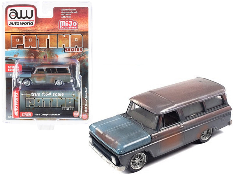 1965 Chevrolet Suburban (Weathered Rust) "Patina Series" Limited Edition to 3600 pieces Worldwide 1/64 Diecast Model Car by Auto World - Premium Chevrolet Models from Autoworld - Just $33.14! Shop now at Rapidvehicles