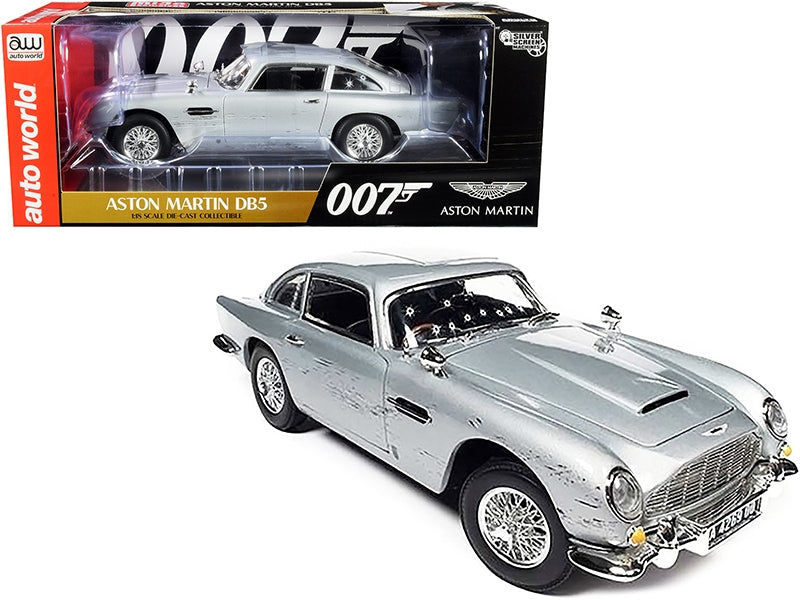 Aston Martin DB5 Coupe RHD (Right Hand Drive) Silver Birch - Premium Movie/TV Series Models from Autoworld - Just $156.59! Shop now at Rapidvehicles