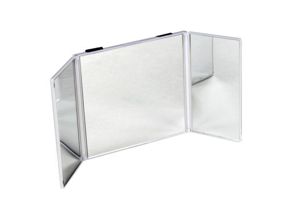 auto interior sun visor tri fold make up mirror ( Case of 15 ) - Premium Auto Care & Maintenance from Rapidvehicles - Just $87.99! Shop now at Rapidvehicles