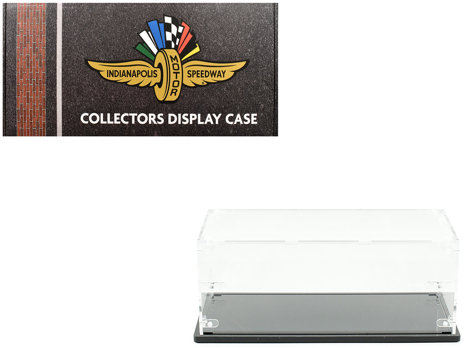 Collectible Display Show Case "Yard of Bricks - Indianapolis Motor Speedway" for 1/18 Scale Model Cars by IXO Models free shipping USA
