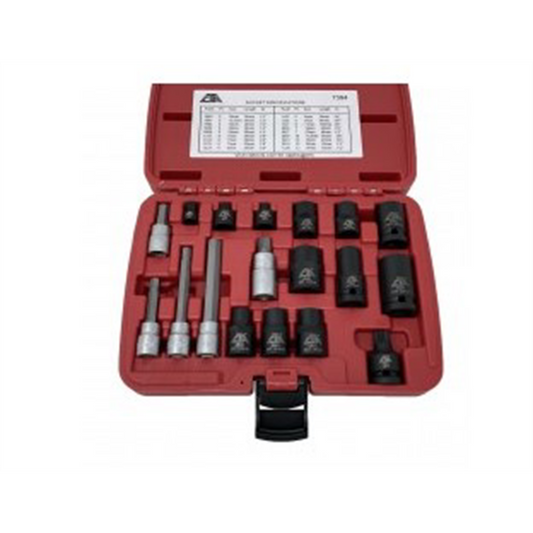 18 Pc. Euro Brake Caliper Socket Set - Premium Brake from CTA Manufacturing - Just $194.40! Shop now at Rapidvehicles