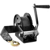 VEVOR Hand Winch, 1200 lbs Pulling Capacity, Boat Trailer Winch Heavy Duty Rope Crank with 23 ft Polyester Strap and Two-Way Ratchet, Manual Operated Hand Crank Winch for Trailer, Boat or ATV Towing - Premium Hand Winch from VEVOR - Just $43.39! Shop now at Rapidvehicles