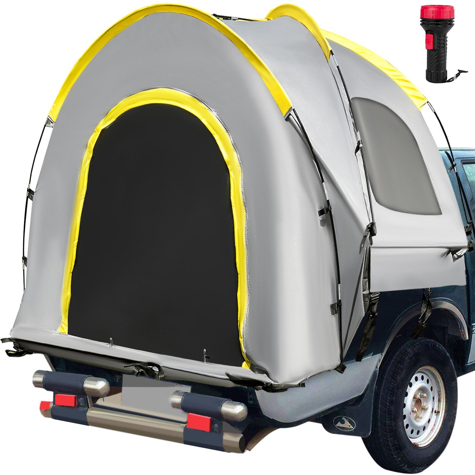 VEVOR Truck Tent 6.5 ft, Truck Bed Tent, Pickup Tent for Full Size Truck, Waterproof Truck Camper, 2-Person Sleeping Capacity, 2 Mesh Windows, Easy to Setup Truck Tents for Camping, Hiking, Fishing - Premium Truck Tent from VEVOR - Just $120.89! Shop now at Rapidvehicles