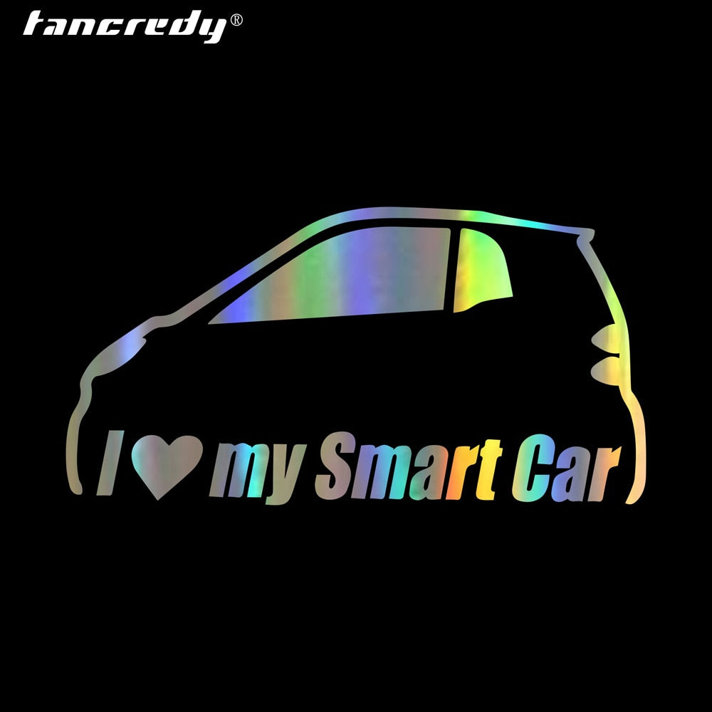 Car Sticker I love my Smart Car Funny Decals Car - Premium Automotive from Magenta Aether - Just $5.99! Shop now at Rapidvehicles