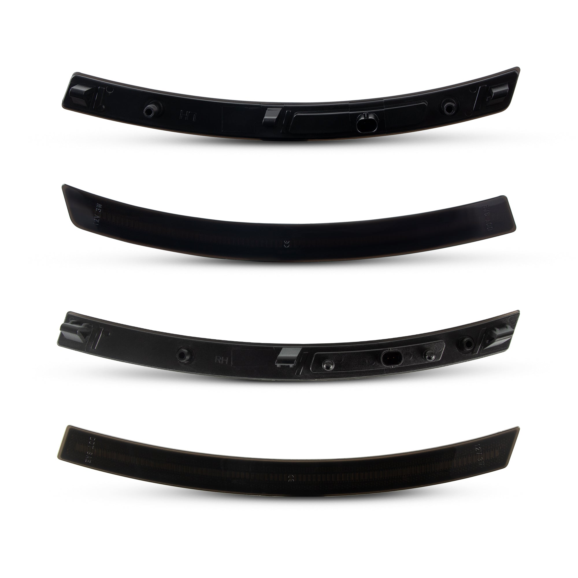2014–2019 Chevrolet Corvette C7 Smoked White LED Side Markers Set