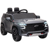 Aosom Chevrolet TAHOE Licensed Kids Ride on Car, 12V Battery Powered Kids Electric Car with Remote Control, Music, Lights, Horn, Suspension for 3-6 Years Old, Gray - Premium Kids' Bikes from Rapidvehicles - Just $292.91! Shop now at Rapidvehicles