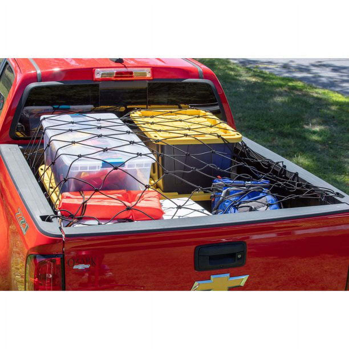 Hyper Tough Bungee Truck Cargo Net for Pickup Truck Bed, with 22 Securing Hooks - Premium Cargo Management from Hyper Tough - Just $59.99! Shop now at Rapidvehicles