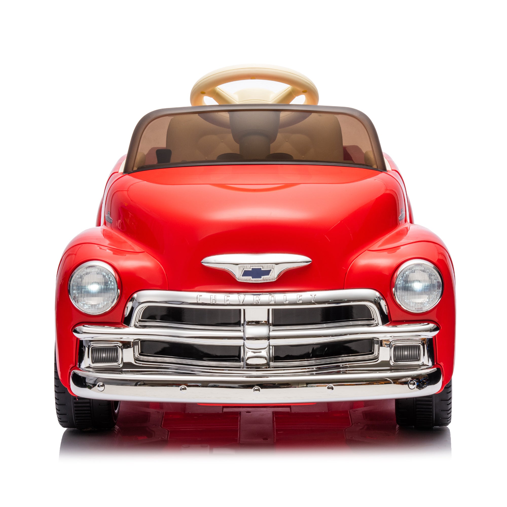 12V Kids Ride On truck car w/parents control, Licensed Chevrolet 3100 pickup,electric car for kid,Vintage modeling,3 speeds,LED Lights,Bluetooth,USB,High-power up to 3.11 MPH,age 3+ - Premium Kids' Bikes from Rapidvehicles - Just $245.34! Shop now at Rapidvehicles