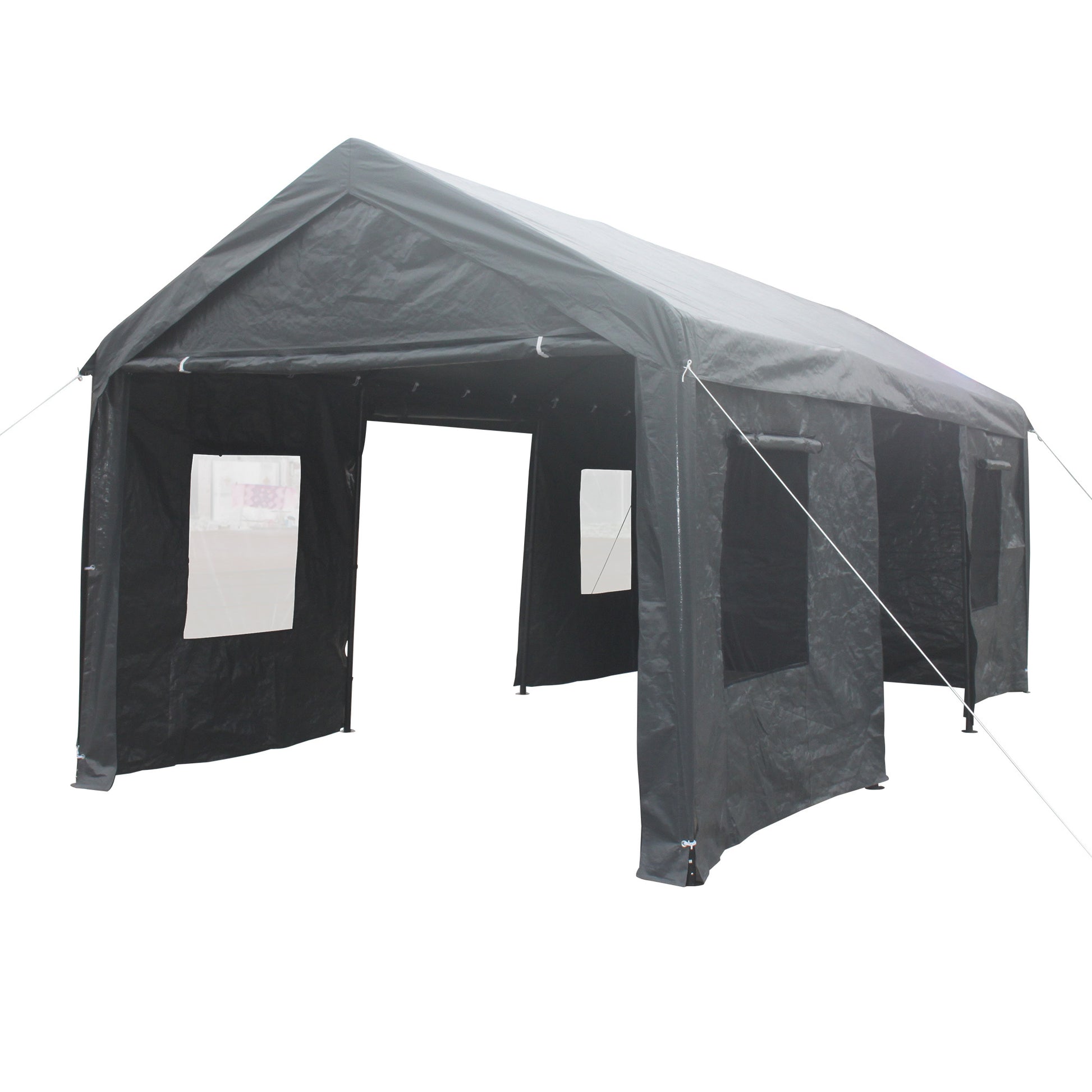 12x20 feet party tent heavy duty outdoor portable garage - Premium Carports from Rapidvehicles - Just $338.59! Shop now at Rapidvehicles