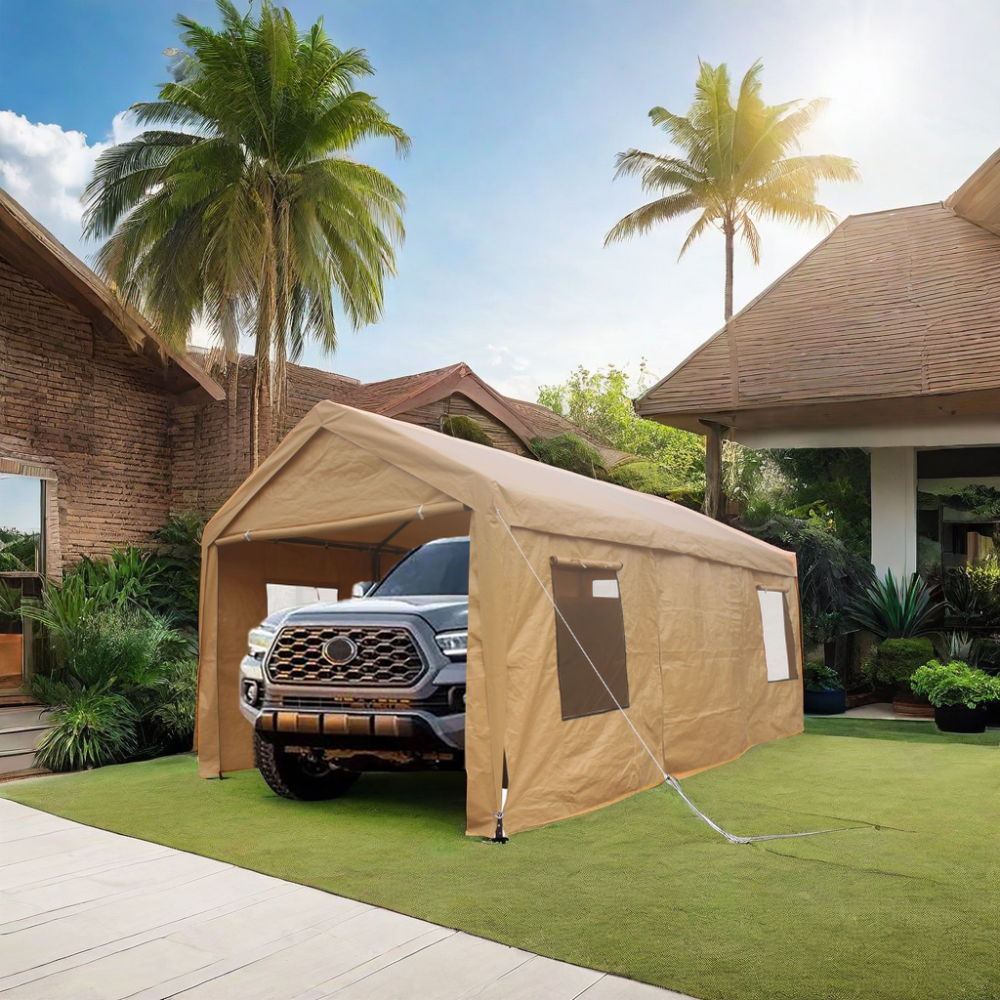 10x20ft party tent gazebo heavy duty outdoor car canopy carport portable garage - Premium Carports from Rapidvehicles - Just $291.17! Shop now at Rapidvehicles