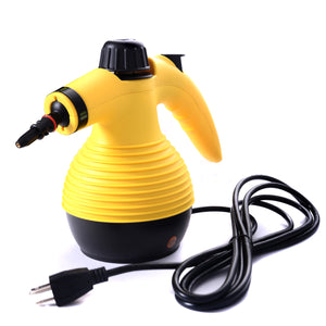 Handheld Pressurized Steam Cleaner with 9-Piece Accessory Set, Multifunctional Steam Cleaning for Car, Home, Bedroom, Chemical-Free, Yellow - Premium Cleaning Equipment from Rapidvehicles - Just $97.03! Shop now at Rapidvehicles