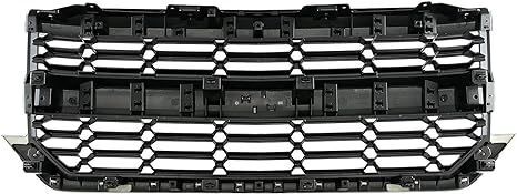 Front Bumper Upper Grille Grill Compatible with Chevrolet Silverado 1500 2016-2018,84602489 (Black) - Premium Accessories from Rapidvehicles - Just $400.39! Shop now at Rapidvehicles