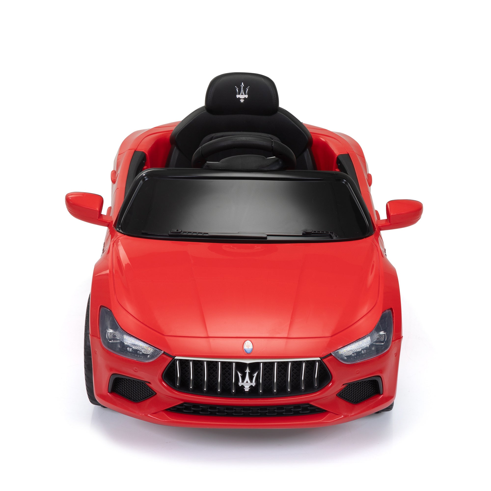 Maserati Ghibli-licensed 12V Kids Ride on Car with Remote Control, Music and Lights, Red - Premium Kids' Bikes from Rapidvehicles - Just $239.25! Shop now at Rapidvehicles