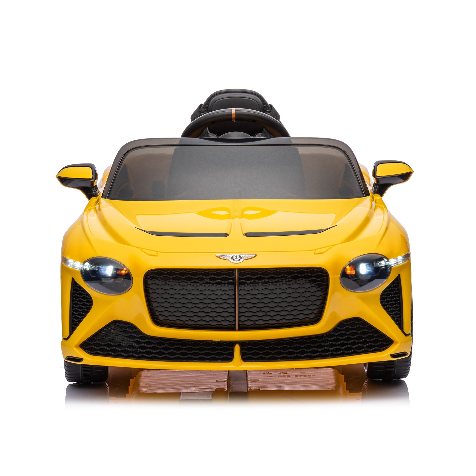 12V Battery Powered Ride On Car for Kids, Licensed Bentley Bacalar, Remote Control Toy Vehicle with Music Player, LED Light, 2 Driving Modes - Premium Kids' Bikes from Rapidvehicles - Just $266.99! Shop now at Rapidvehicles