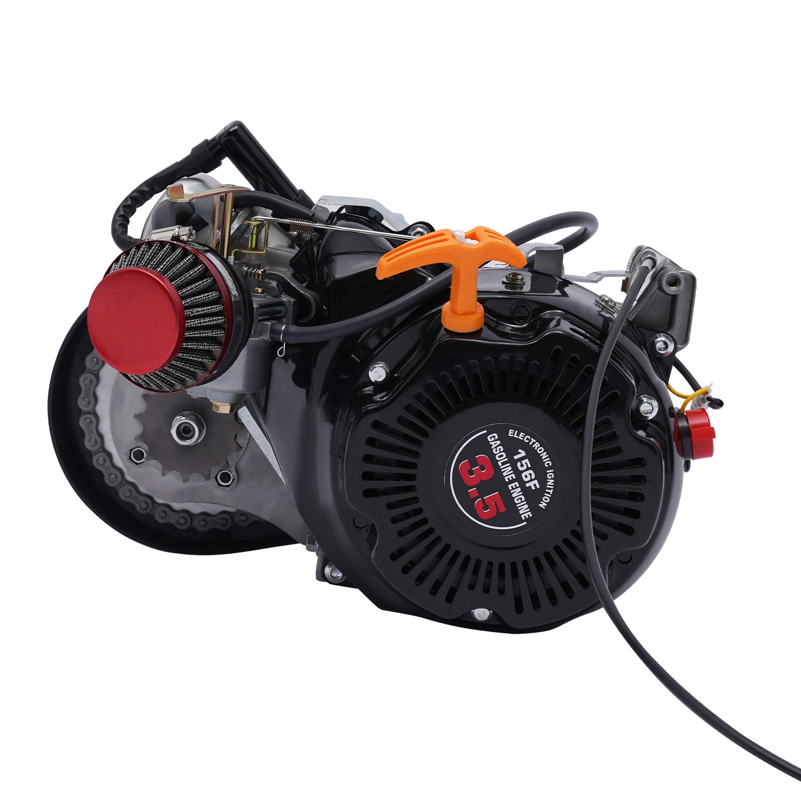 100CC Motorized Bicycle Kit Bike Engine Kit Single Cylinder 4-Stroke Gas Petrol Motorized Bike Engine Scooter - Premium Carports from Rapidvehicles - Just $382.99! Shop now at Rapidvehicles