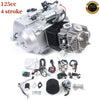 125cc 4 stroke ATV Engine Motor Kit w/ Reverse Electric Start Semi Auto Go kart Quad+ Reverse - Premium Carports from Rapidvehicles - Just $427.30! Shop now at Rapidvehicles