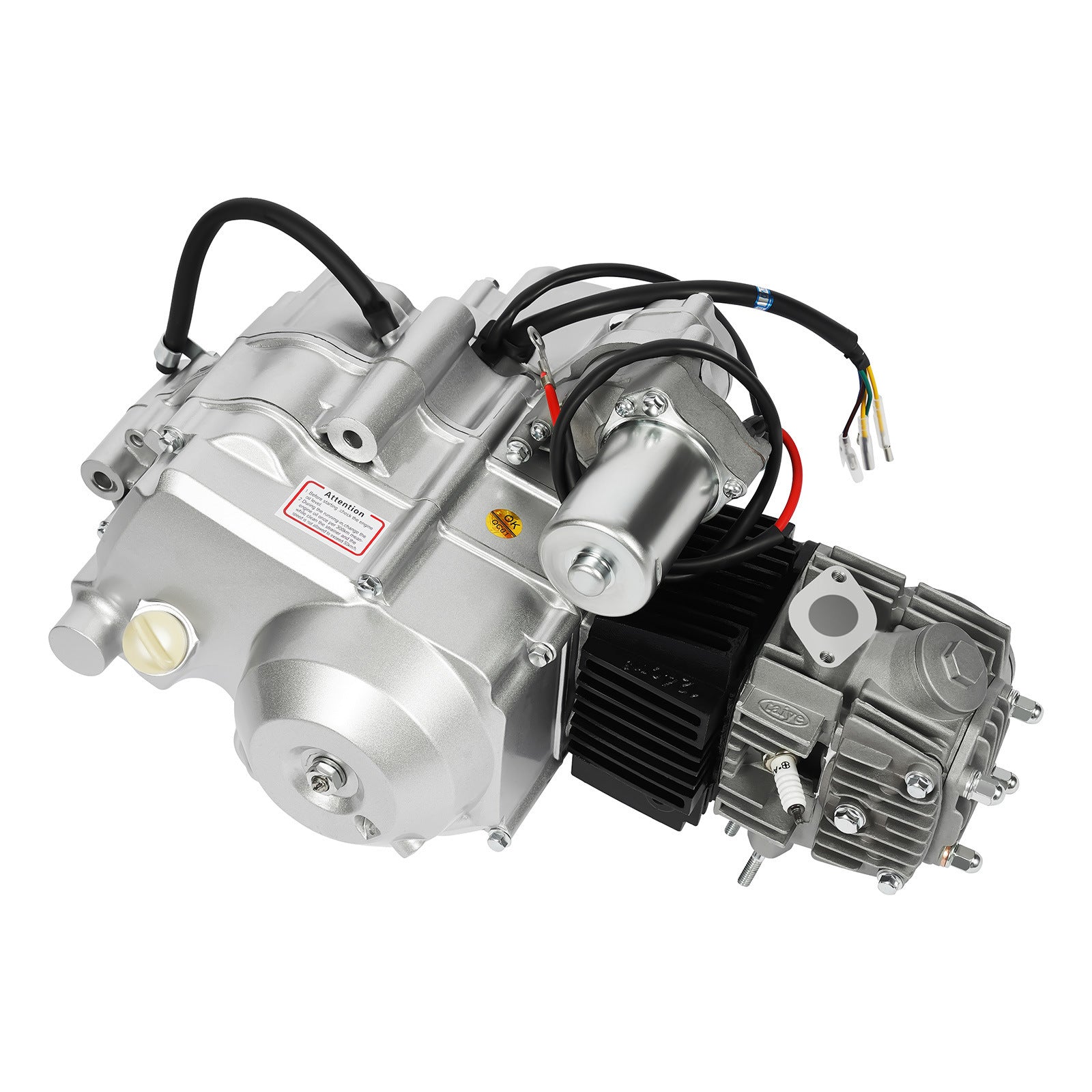 125cc 4 stroke ATV Engine Motor Kit w/ Reverse Electric Start Semi Auto Go kart Quad+ Reverse - Premium Carports from Rapidvehicles - Just $427.30! Shop now at Rapidvehicles