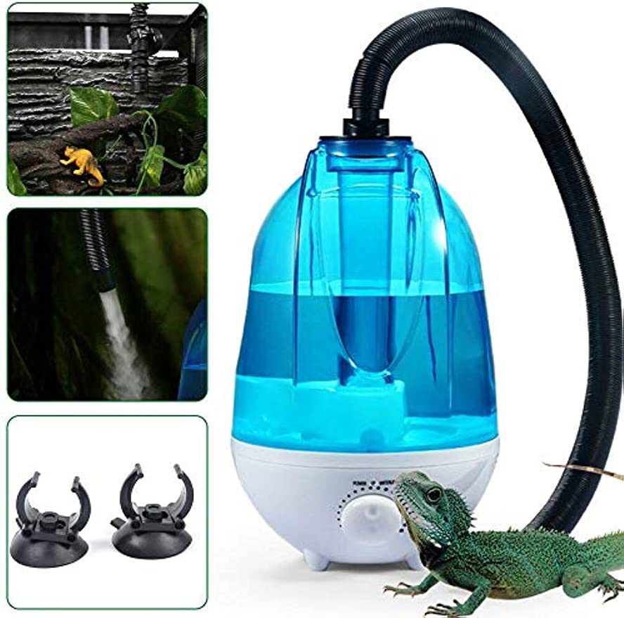 Reptile Humidifier 4L Water Fine Sprayer Tank Reptile Fogger Humidifier Machine with Hose - Premium Carports from Rapidvehicles - Just $50.59! Shop now at Rapidvehicles