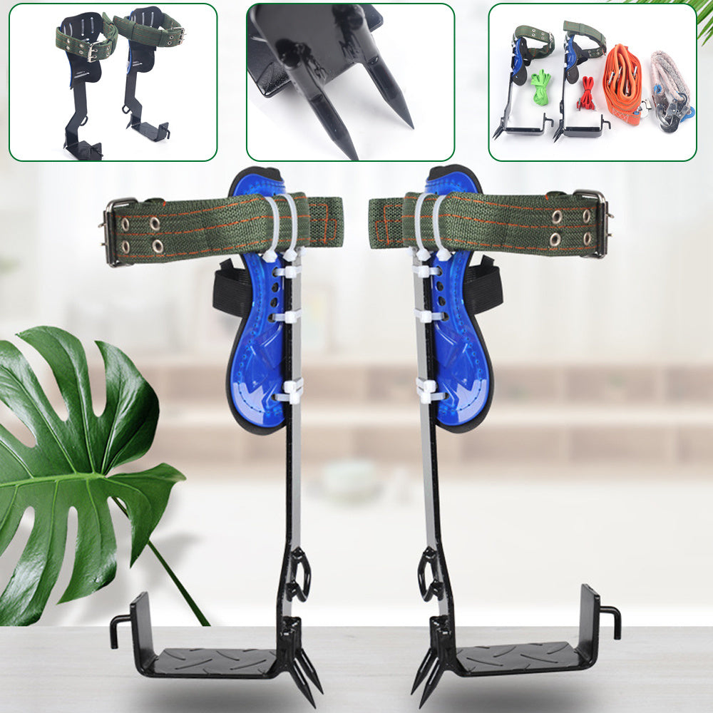 Portable Climbing Tool Kit For Tree Pole Climbing Outdoor Fruit Pick With Safety Belt Straps, Adjustable Lanyard Carabiner - Premium Carports from Rapidvehicles - Just $68.99! Shop now at Rapidvehicles