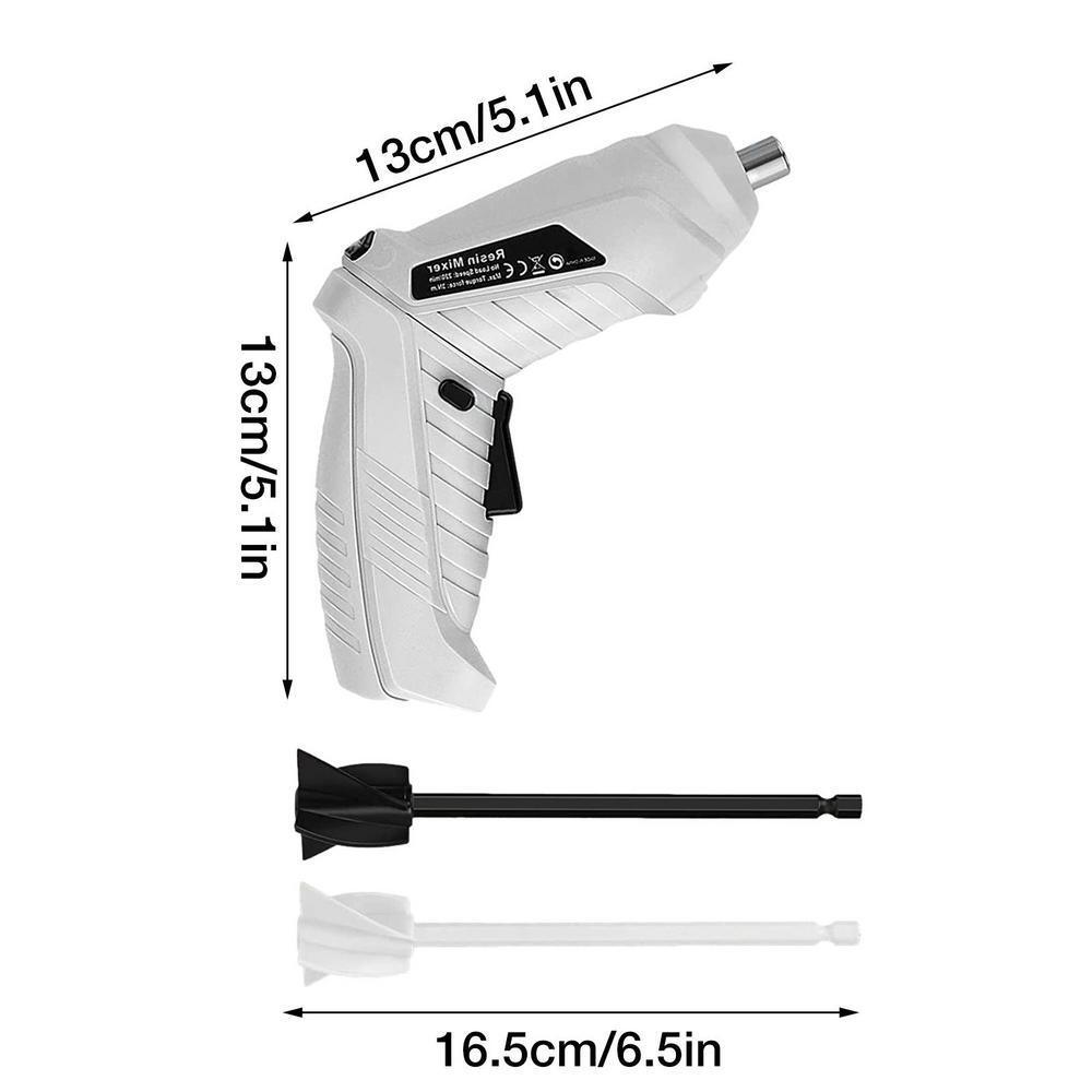 Rechargeable Epoxy Resin Mixer Handheld Electric Epoxy Mixer For Minimizing Bubbles Resin Mold Silicone Mixing DIY Crafts Epoxy - Premium Carports from Rapidvehicles - Just $41.99! Shop now at Rapidvehicles
