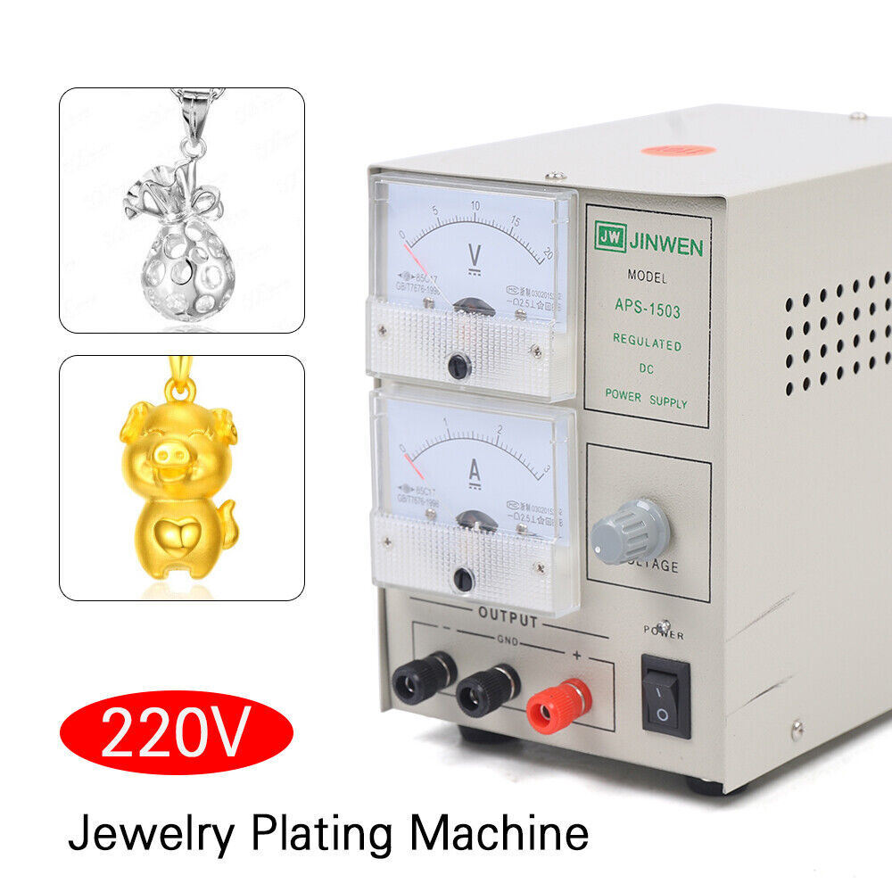 Jewelry Galvanizing Machine Jewelry Craft Kit Galvanizing Device Gold Plating Machine Jewelry Plater Electroplating Kit 110/220V - Premium Carports from Rapidvehicles - Just $65.71! Shop now at Rapidvehicles