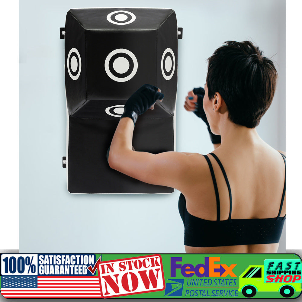 Wall Mount Uppercut Boxing Heavy Bag Square Boxing MMA Training Punching Target EVA PU - Premium Carports from Rapidvehicles - Just $134.99! Shop now at Rapidvehicles