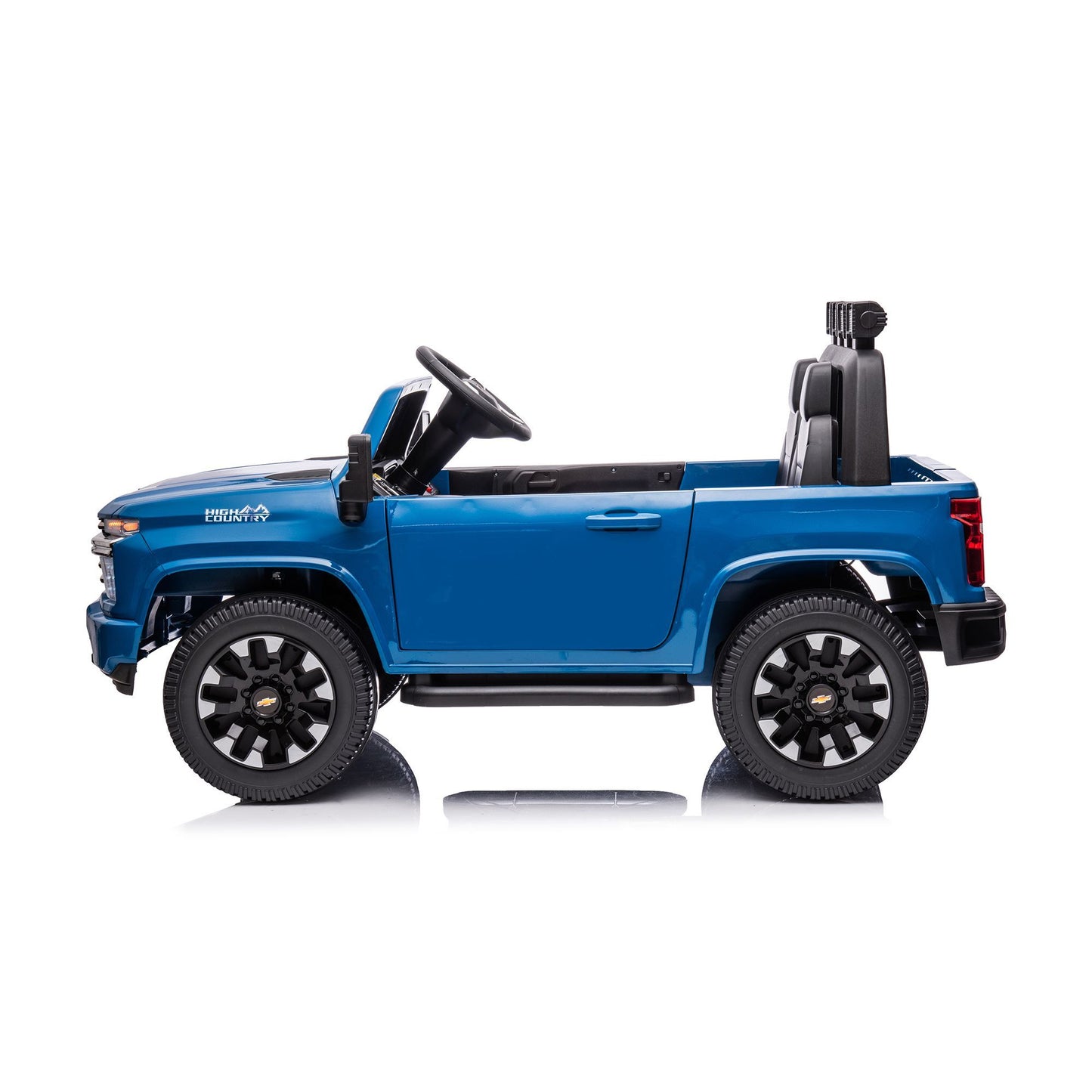 Blue, 24V 2 Seater Ride On Truck Car, Licensed Chevrolet - Premium Kids' Bikes from Rapidvehicles - Just $363.23! Shop now at Rapidvehicles