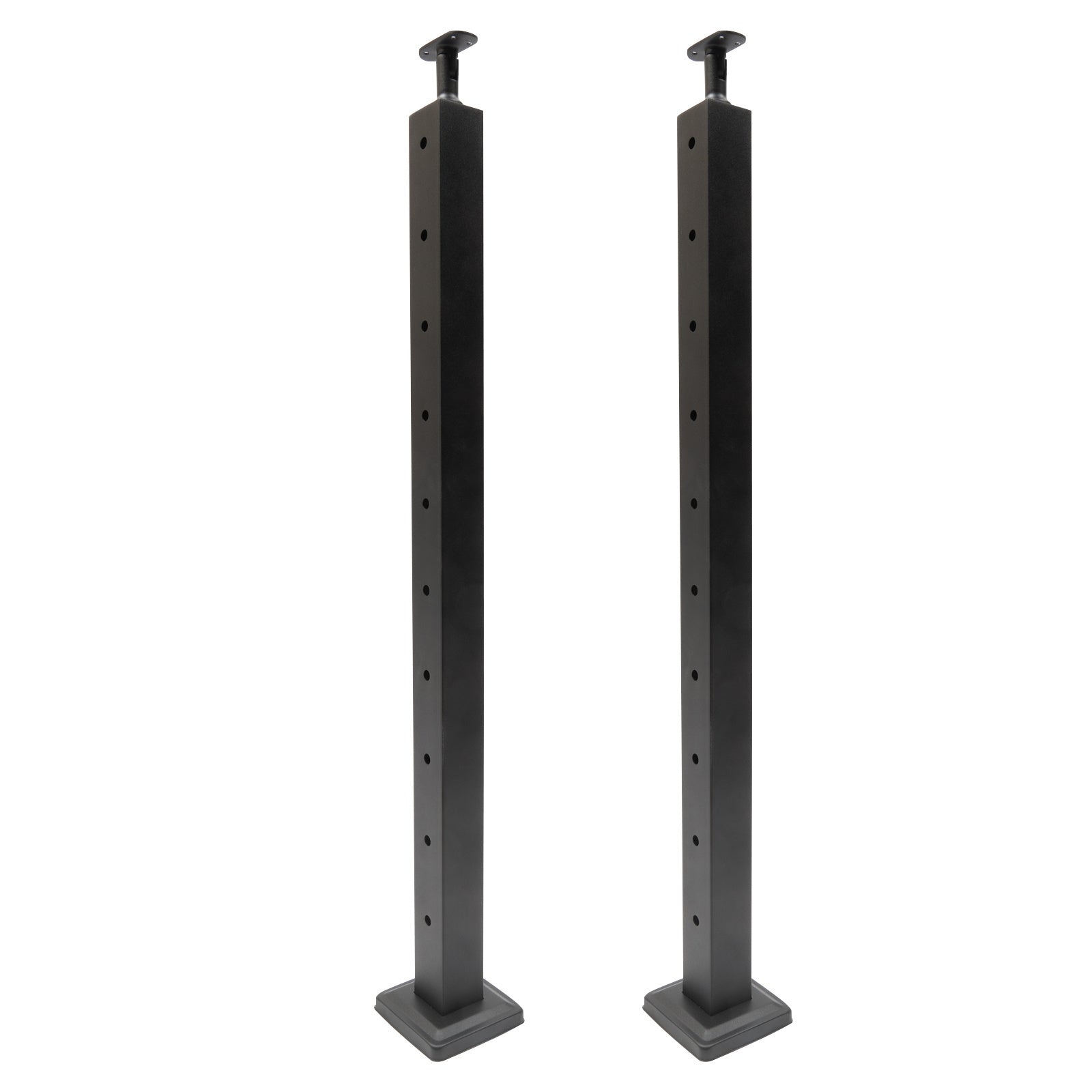 1/2/4 PCS Cable Railing Post 36"x2"x2" Level Drilled 10 Holes fFor Indoor And Outdoor 220.46lbs Load-bearing - Premium Carports from Rapidvehicles - Just $70.99! Shop now at Rapidvehicles