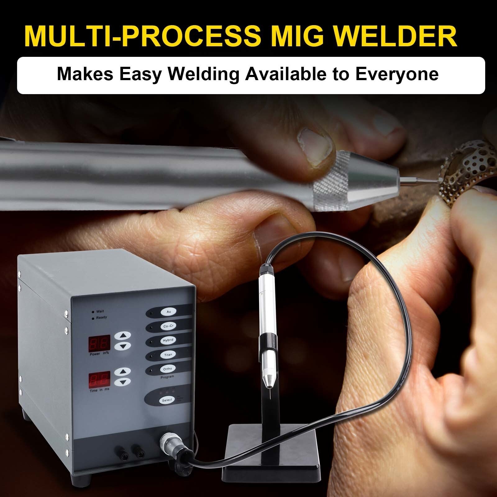 110V/220V Stainless Steel Spot Laser Welding Machine Automatic Numerical Control Pulse Argon Arc Welder for Soldering Jewelry - Premium Carports from WINIZER - Just $450.25! Shop now at Rapidvehicles