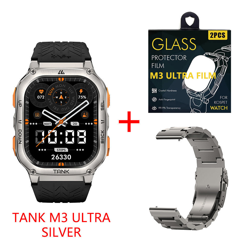 Original KOSPET TANK M3 Ultra GPS Smartwatches Men Waterproof Electronic Smart Watch AOD 480mAh Digital AMOLED Bluetooth Watches - Premium Car Electronics Accessories from kospet - Just $172.95! Shop now at Rapidvehicles