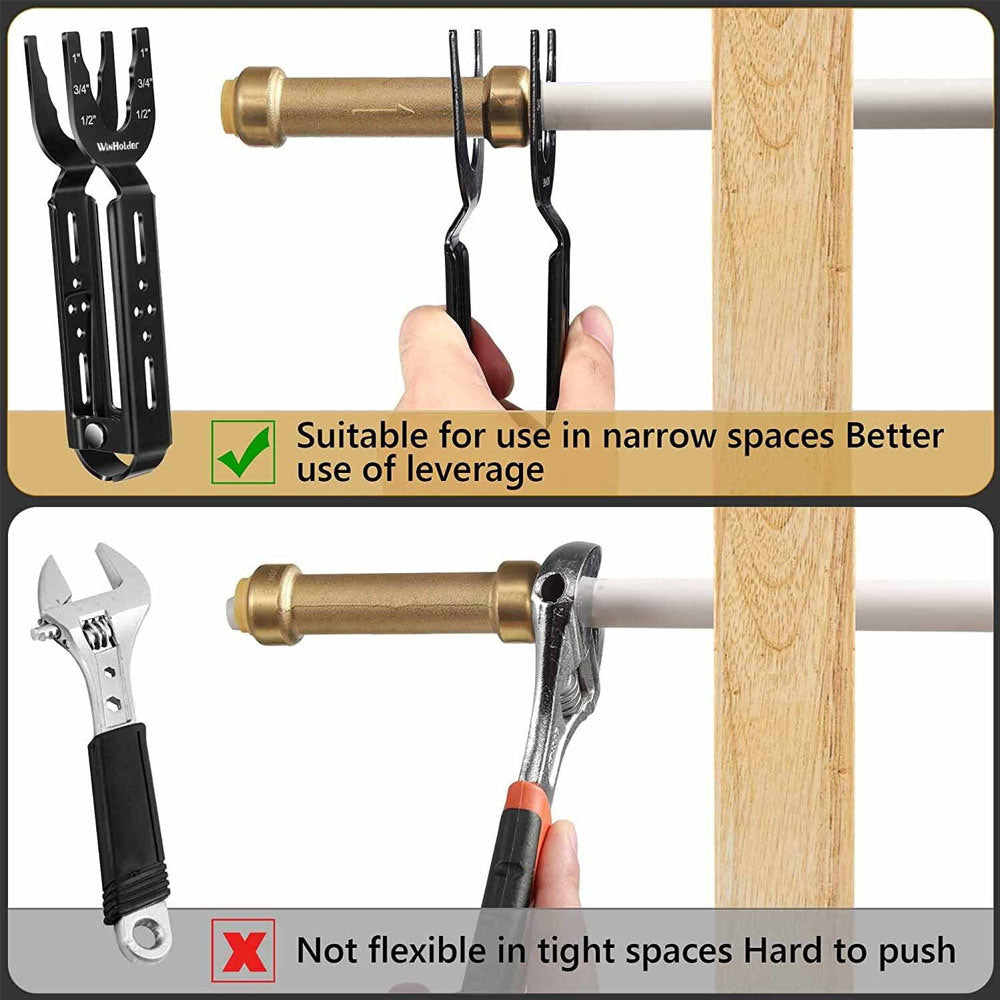 Disconnect Tongs Removal Tool for 1/2" 3/4" 1" Plastic PEX CPVC Copper Pipe Demount Brass Push to Connect Fittings - Premium Carports from Rapidvehicles - Just $21.15! Shop now at Rapidvehicles