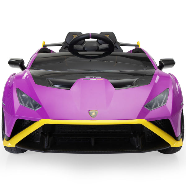 12V Battery Powered Ride On Car for Kids, Licensed Lamborghini,