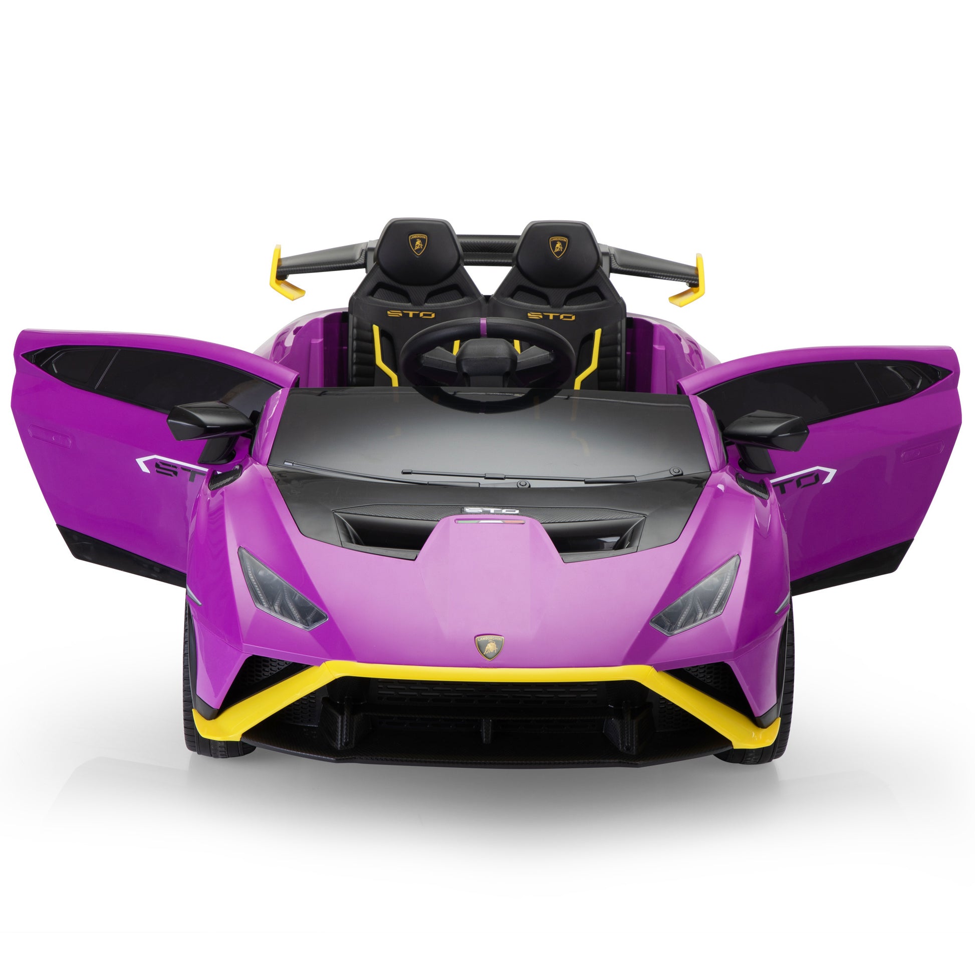 12V Battery Powered Ride On Car for Kids, Licensed Lamborghini, - Premium Kids' Bikes from Rapidvehicles - Just $443.99! Shop now at Rapidvehicles