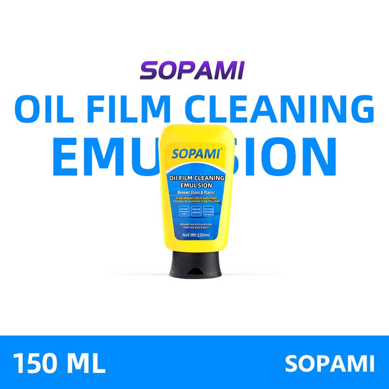 SOPAMI Oil Film Cleaner Emulsion - Windshield Cleaner Removes haze and discoloration From clear glass & pastic - Premium Transmission Fluids from Rapidvehicles - Just $27.99! Shop now at Rapidvehicles