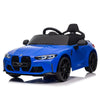 BMW M4 12v Kids ride on toy car 2.4G W/Parents Remote Control,Three speed adjustable,Power display, USB,MP3 ,Bluetooth,LED light,story,A handle with wheels and a pull, easy to carry - Premium Kids' Bikes from Rapidvehicles - Just $219.99! Shop now at Rapidvehicles