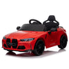 BMW M4 12v Kids ride on toy car 2.4G W/Parents Remote Control,Three speed adjustable,Power display, USB,MP3 ,Bluetooth,LED light,story,A handle with wheels and a pull, easy to carry - Premium Kids' Bikes from Rapidvehicles - Just $219.99! Shop now at Rapidvehicles