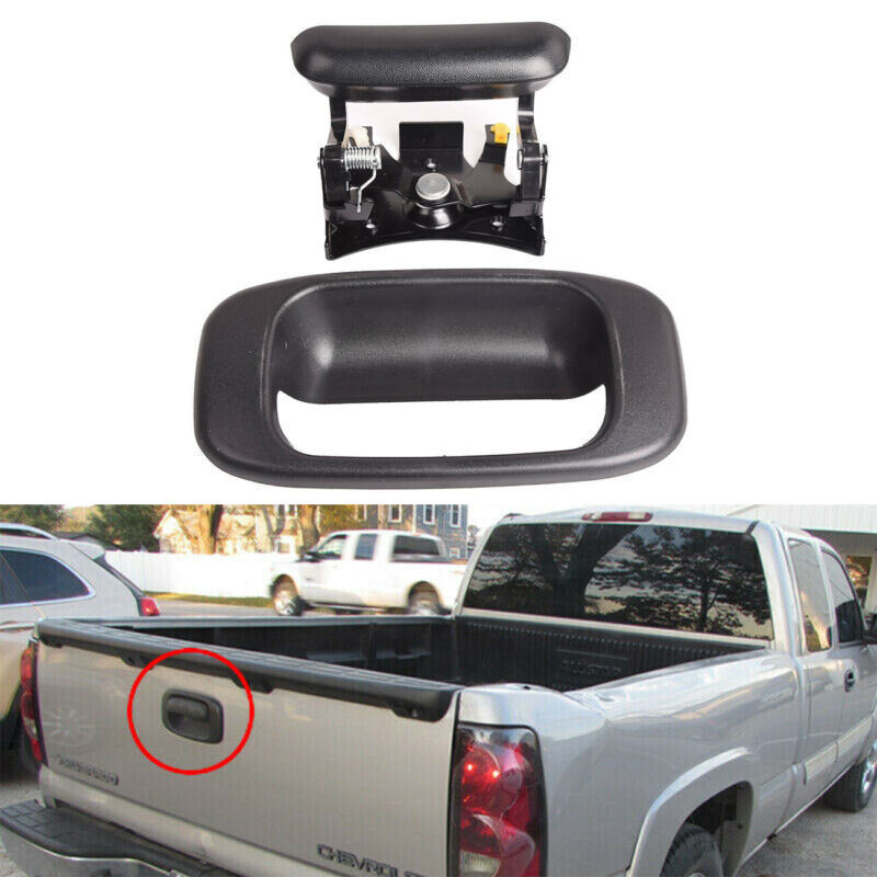 15046512 For 99-07 Chevy Silverado GMC Sierra Tailgate Handle and Bezel Trim Kit - Premium Exterior Care from Rapidvehicles - Just $35.99! Shop now at Rapidvehicles