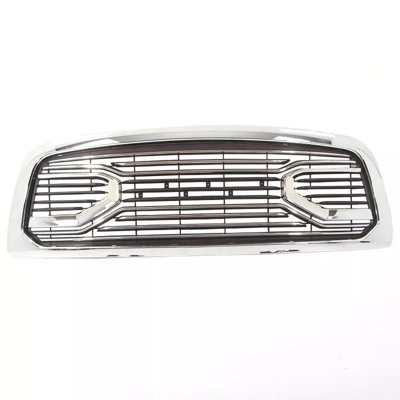 Front Grille For 2013 2014 2015 2016 2017 2018 Dodge Ram 1500 Chrome Grille Big Horn Style With Letters W/lights - Premium Accessories from Rapidvehicles - Just $327.37! Shop now at Rapidvehicles