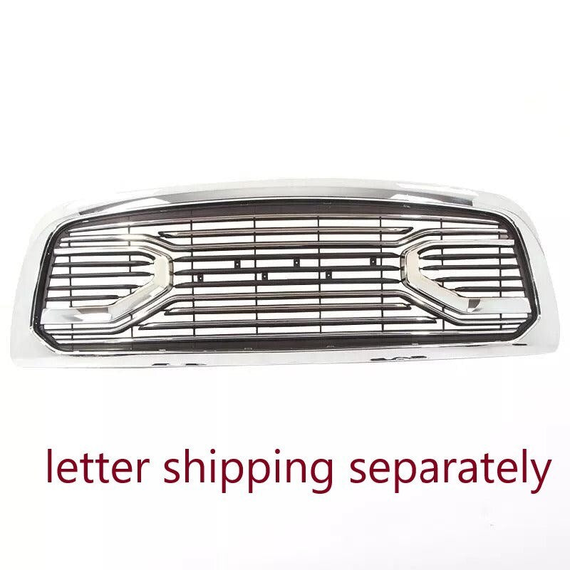 Front Grille For 2013 2014 2015 2016 2017 2018 Dodge Ram 1500 Chrome Grille Big Horn Style With Letters W/lights - Premium Accessories from Rapidvehicles - Just $331.99! Shop now at Rapidvehicles